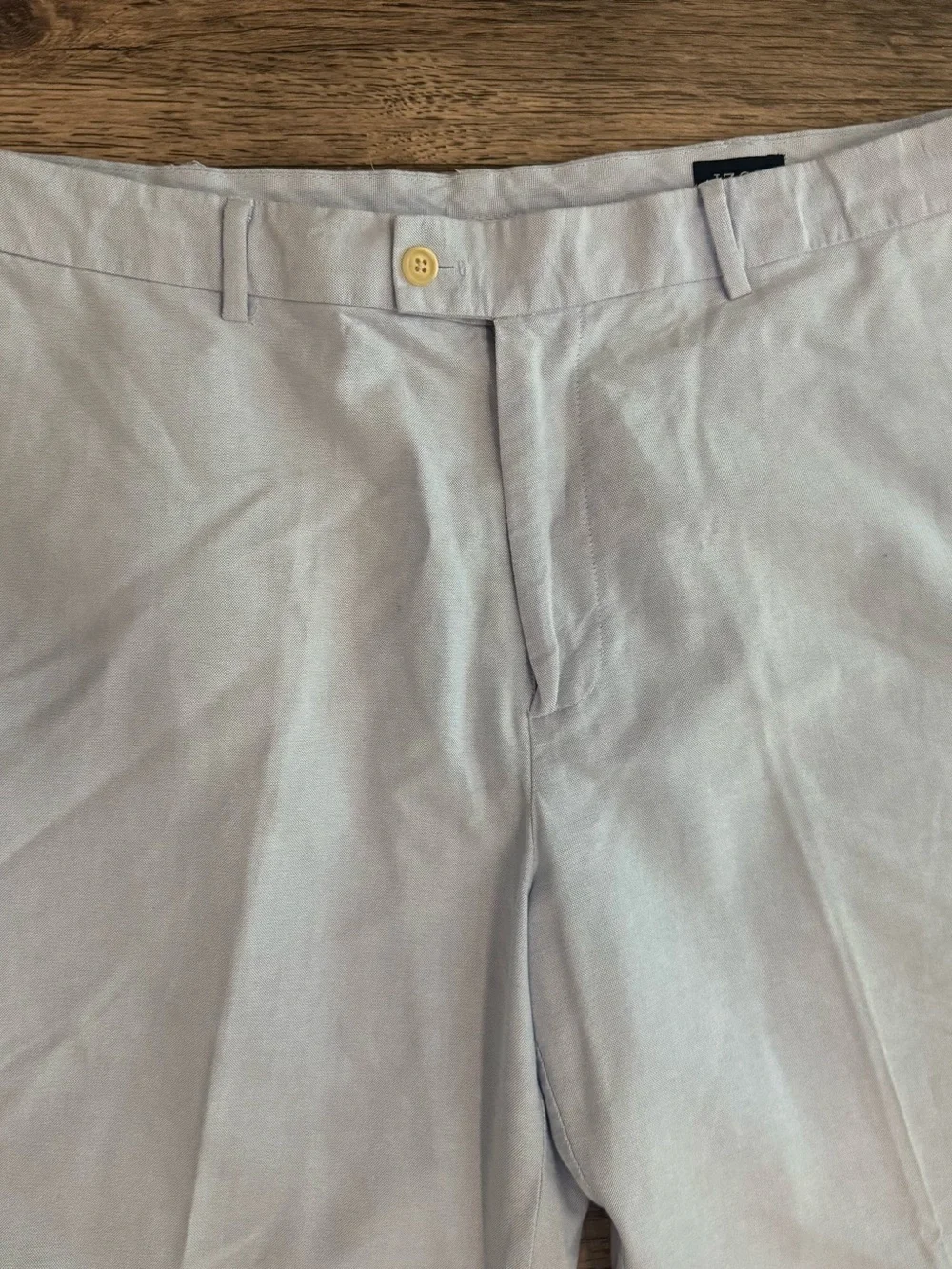 IZOD Men's Size 38 Light Blue 100% Cotton Chino Pants